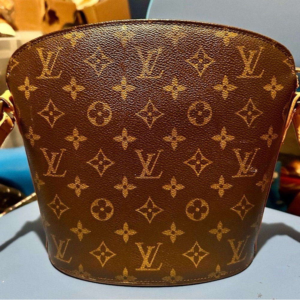 Vintage Louis Vuitton Monogram Vintage Drouot Shoulder Bag